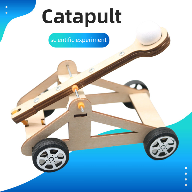 Science Project Physics - Zestaw do samodzielnego wykonania katapultry, zestaw