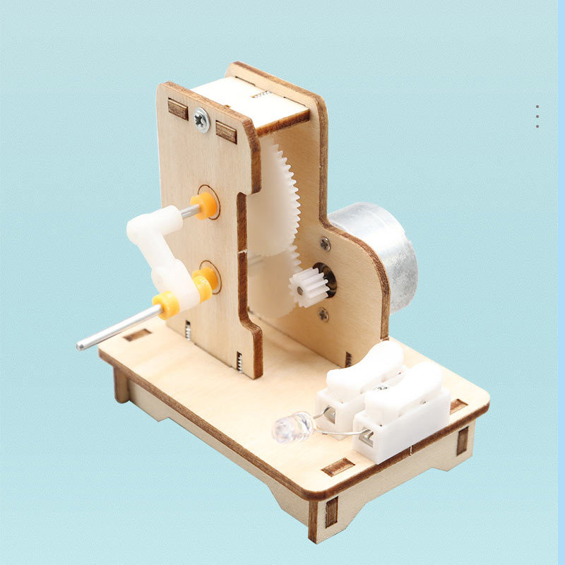 DIY Mini generator ręczny DIY  – Science Project Kit recenzja i cena